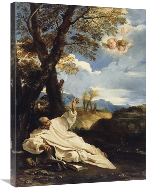 Global Gallery GCS-456802-2432-142 24 x 32 in. The Vision of Saint Bru