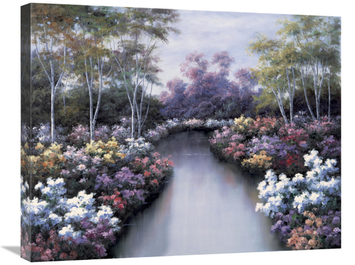 Global Gallery GCS-126374-2228-142 22 x 28 in. Floral Fantasy Art Prin