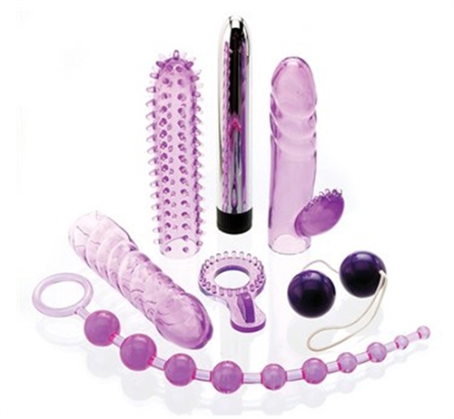 Adam and Eve the Complete Lovers Kit - Purple