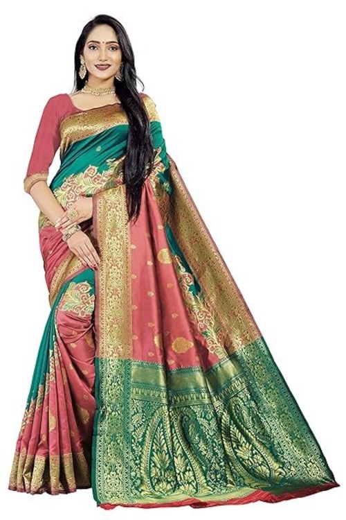 Pack Of 3 Women's Jacquard Art Silk Saree with Blouse Piece (GC_NL27