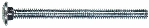 Hillman 240234 0.437 x 2 in. Zinc Plated Carriage Screw Bolt