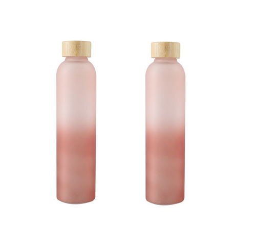 Bottle Light Pink&Dark Pink Water Bottles Pack of 2