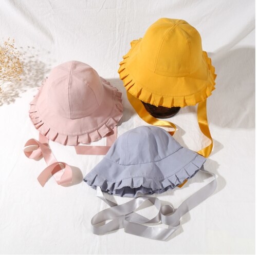 Fashion Child Girls Fisherman Hat Sunhat Sunbonnet