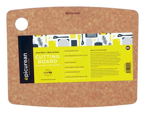 Epicurean 001-120901 11.5 x 7 in. Natural Color Kitchen Series Cutting