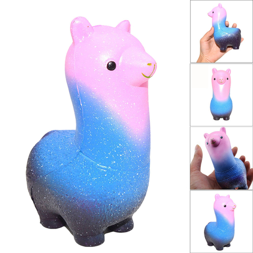 New Squishy Rainbow Alpaca Phone Straps Slow