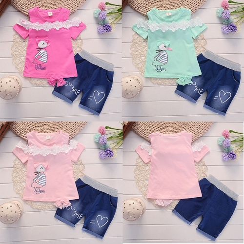 Baby Girls Cute Clothes 2019 Summer Toddler Baby