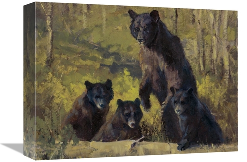 Global Gallery GCS-382115-1216-142 12 x 16 in. Twin Mountain Triplets 