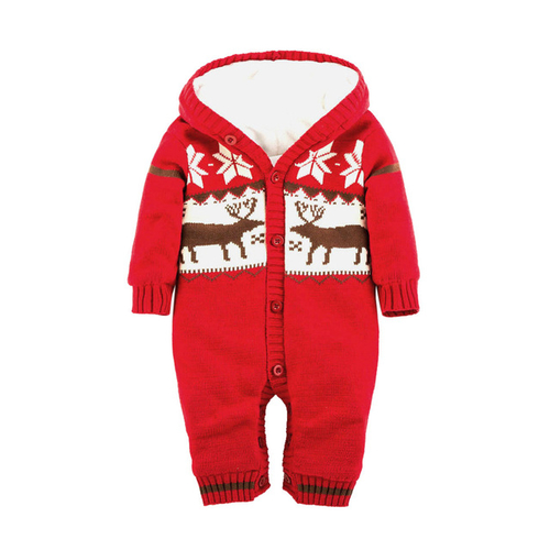 Thick Baby Warm Rompers Newborn Boys Girls