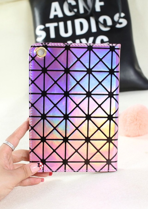 Laser Diamond Lattice iPad Case