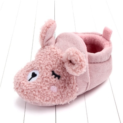 Winter Warm Cute Animal Style Baby Boots Fleece
