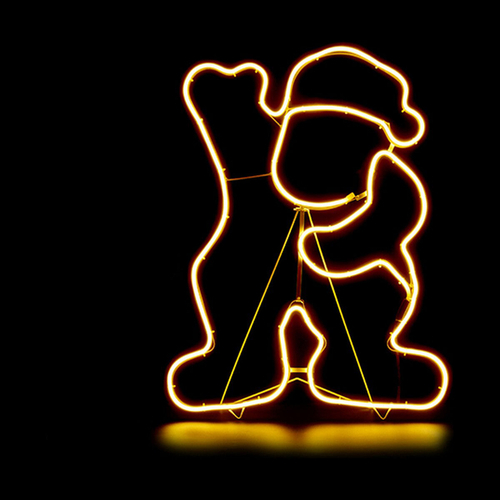 Father Christmas Light 39 x 14 x 51 cm Yellow