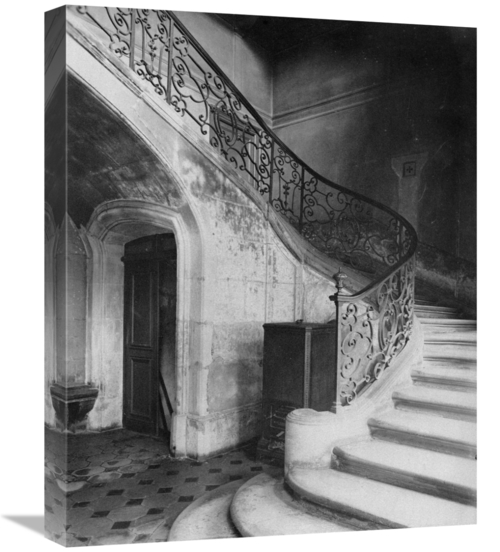 Global Gallery GCS-455114-22-142 22 in. Paris, 1900 - Staircase&#4