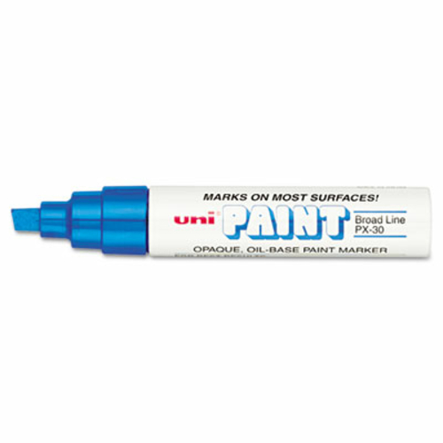 Sanford 63733 uni-Paint Marker  Broad Tip  Blue