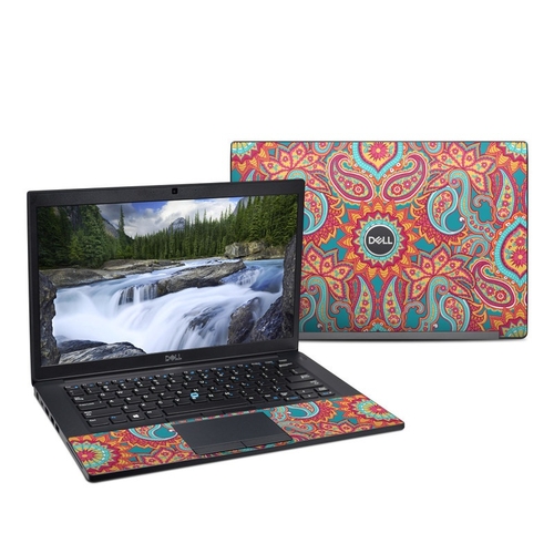 DecalGirl DL7490-CARNIVALPAISLEY Dell Latitude 7490 Skin - Carnival Pa