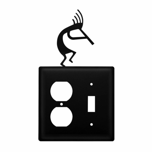 Wrought Iron Kokopelli Outlet & Switch Cover