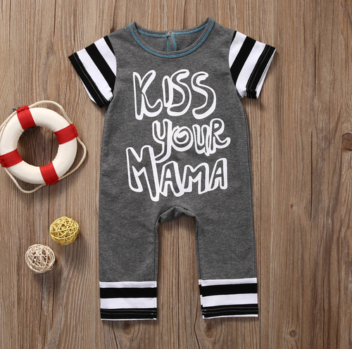 Newborn Baby Romper Summer Short Sleeve