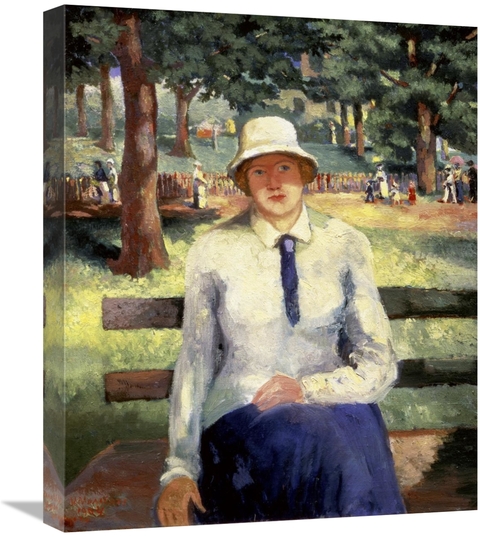 Global Gallery GCS-278362-22-142 22 in. Unemployed Girl Art Print - Ka