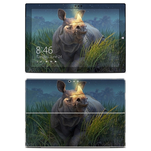 DecalGirl MSP3-RHINOUNI Microsoft Surface Pro 3 Skin - Rhinoceros Unic