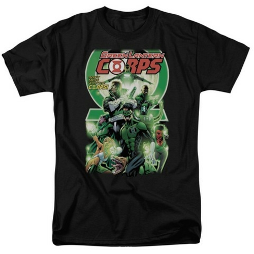 Trevco Green Lantern-Gl Corps No. 25 Cover Short Sleeve Adult 18-1 Tee