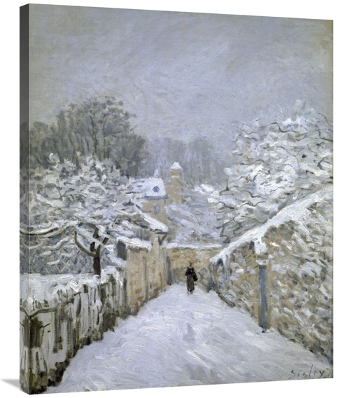 Global Gallery GCS-280078-36-142 36 in. The Snow in Louveciennes Art P