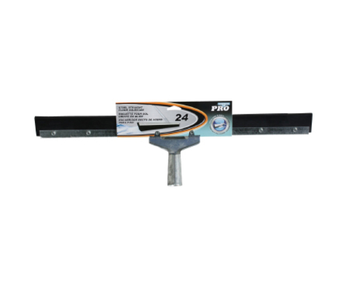 U42 91013 24 in. Industrial Steel Straight Floor Squeegee