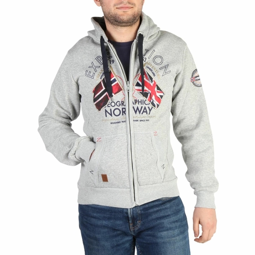 Grey Geographical Norway Flepto100_man_bgrey