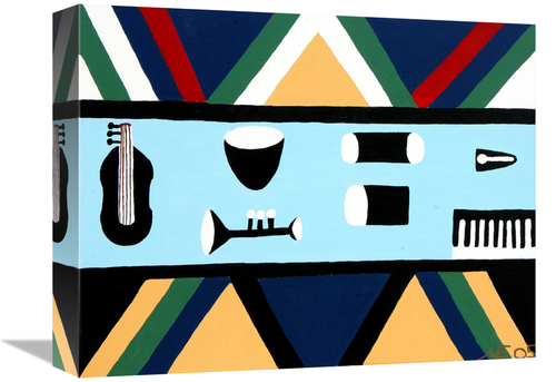 Global Gallery GCS-479488-1216-142 12 x 16 in. The Band Art Print - Ul