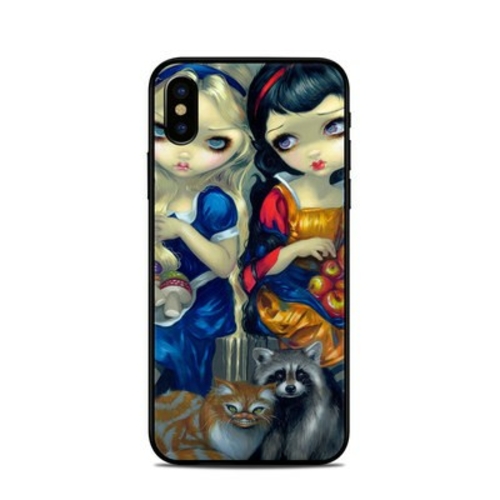 DecalGirl AIPX-ALCSNW Apple iPhone X Skin - Alice & Snow White