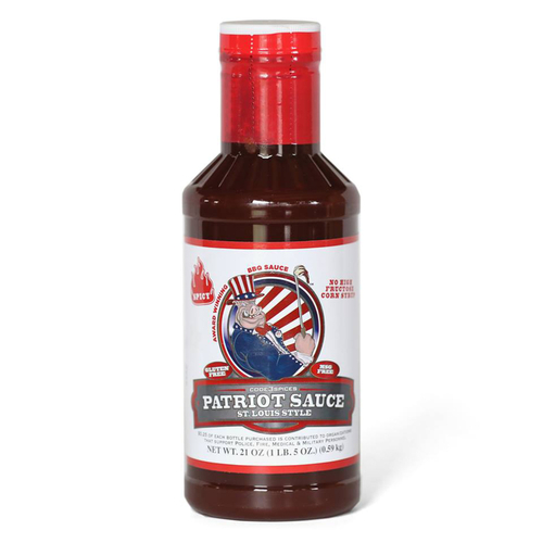 Code 3 Spices 8003575 21 oz Spicy St. Louis Style BBQ Sauce
