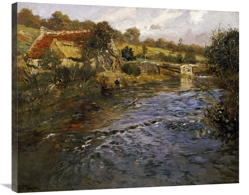 Global Gallery GCS-267380-36-142 36 in. La Passerelle Art Print - Frit