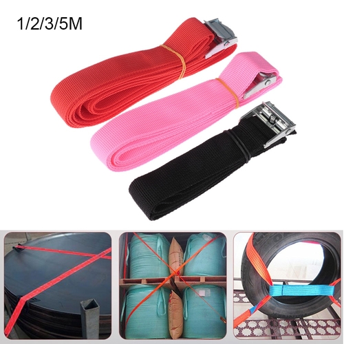 1/2/3/5M Nylon Car Tension Rope Tie Down Strap