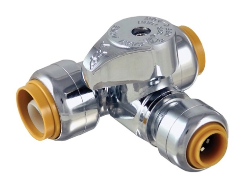 Sharkbite 24987A Tee Stop  0.5 x 0.5 x 0.25 in.