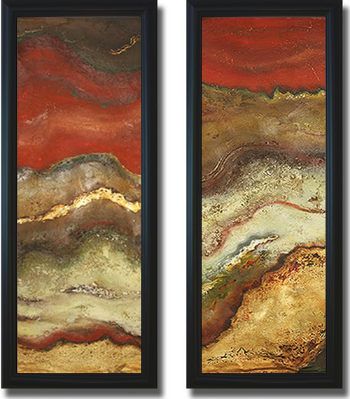 Artistic Home Gallery 1236515M Tierra Panel I And Ii By Patricia Pinto