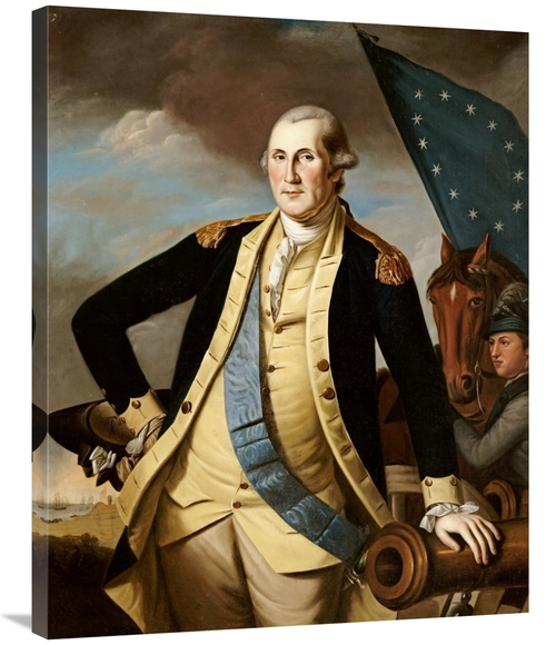 36 in. George Washington Art Print - Charles Willson Peale