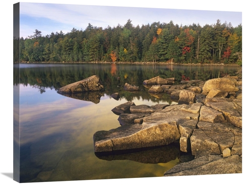 Global Gallery GCS-396107-2432-142 24 x 32 in. Eagle Lake, Acadia 