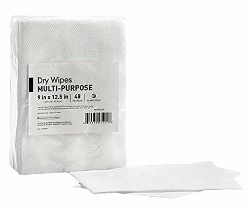 McKesson Dry Cleaning Cloth Wipes 9 x 12.5. Case of 768 Multi-purpose
