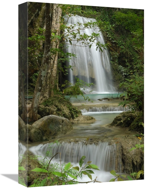 Global Gallery GCS-397653-1218-142 12 x 18 in. Seven Step Waterfall in