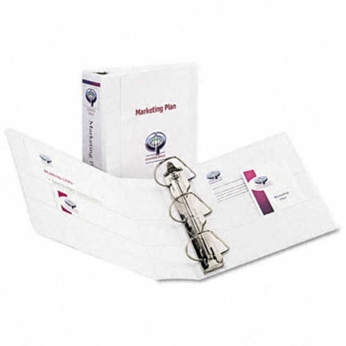 Avery 09801 Durable Slant Easy Insert Ring View Binder- 4&quot; Ca