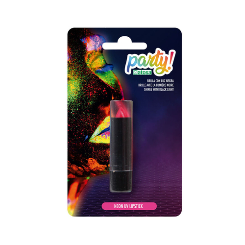 Make-up Glow In The Dark Pink Lipstick