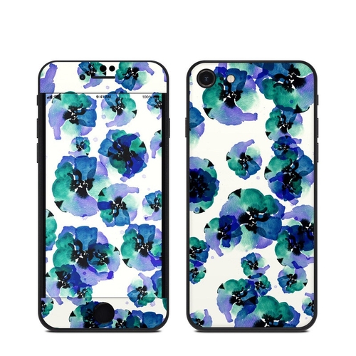 DecalGirl AIPSE2-BLUEYE Apple iPhone SE 2020 Skin - Blue Eye Flowers