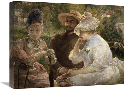 Global Gallery GCS-281769-22-142 22 in. On the Terrace at Sevres Art P