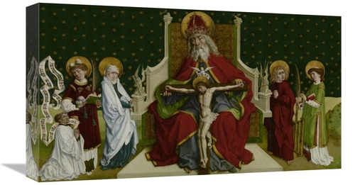 Global Gallery GCS-456193-22-142 22 in. The Trinity with the Virgin&#4