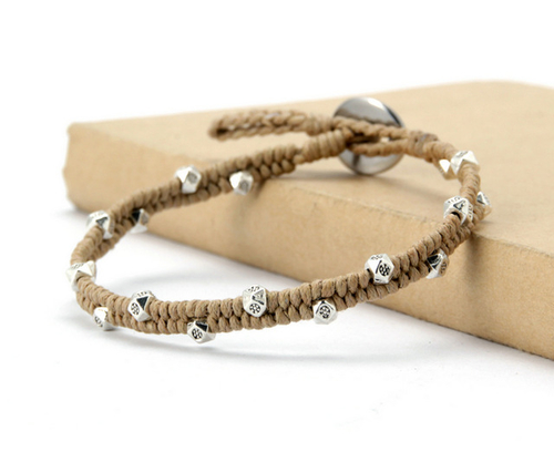 New Simple Antique Silver Tibetan Beads Friendship