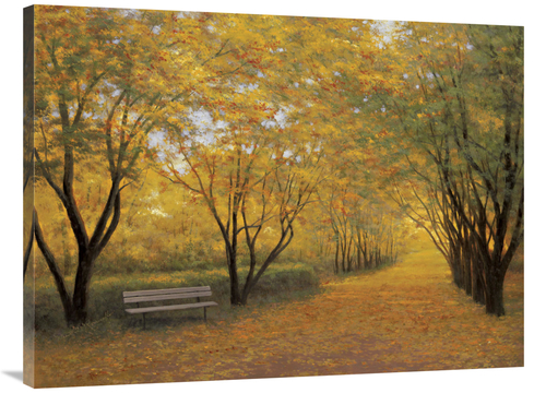 Global Gallery GCS-129748-3040-142 30 x 40 in. Autumn Gold Art Print -