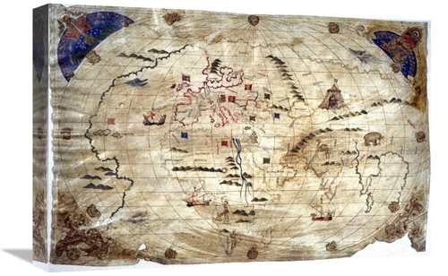 Global Gallery GCS-277838-22-142 22 in. Figura Totius Orbe Thexora Uni