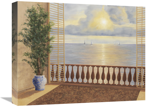 Global Gallery GCS-128854-1620-142 16 x 20 in. Ocean VIlla Art Print -