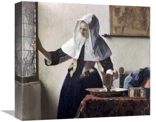 Global Gallery GCS-281426-16-142 16 in. Woman with a Water Jug - Detai