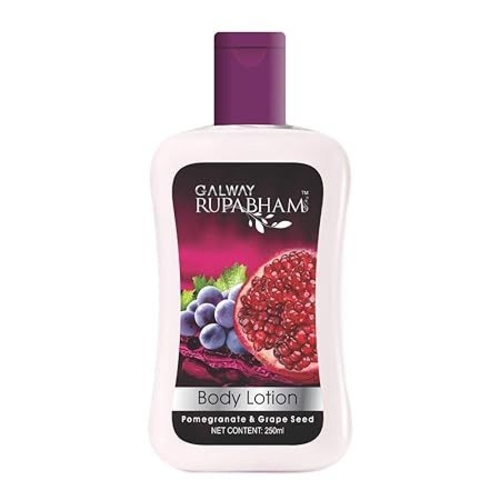 Rupabham Body Lotion Pomegranate & Grape Seed - 250 ml