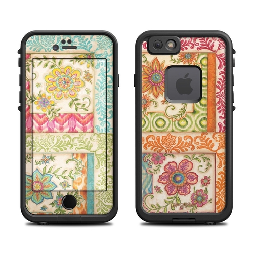DecalGirl LFI6-IKATF Lifeproof Fre iPhone 6 Skin - Ikat Floral