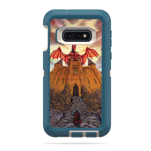 MightySkins OTDESG10E-Guarded Castle Skin for Otterbox Defender Samsun